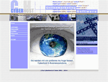 Tablet Screenshot of cyberhost.at